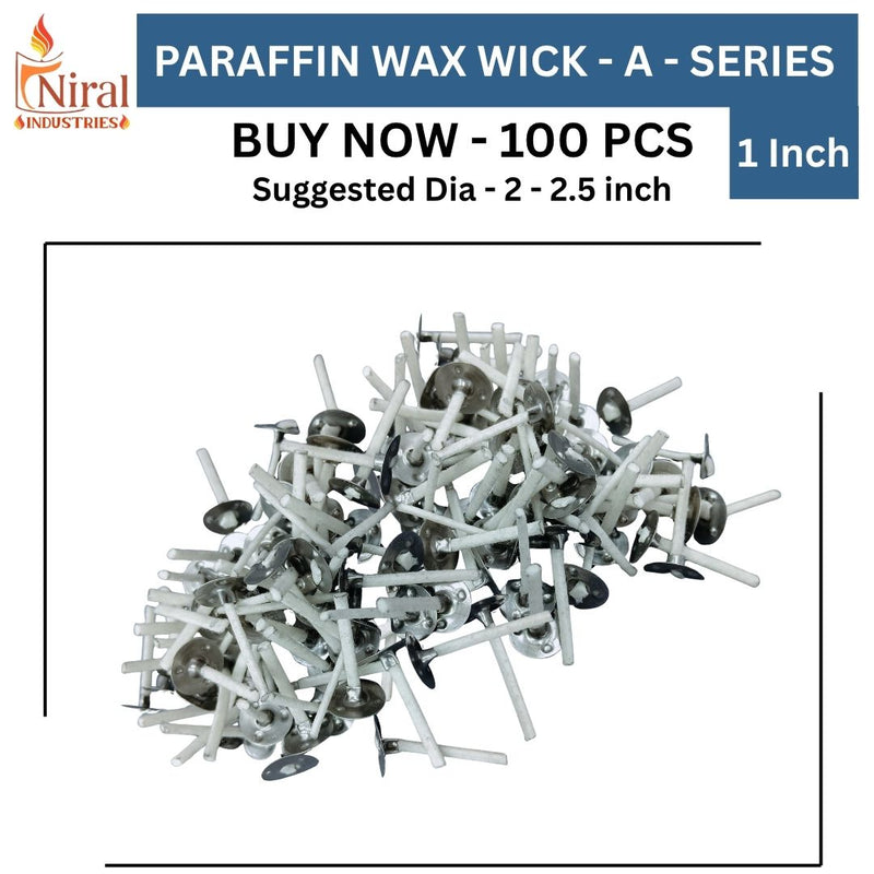 1 Inch Wick - 1A Paraffin , Niral Industries