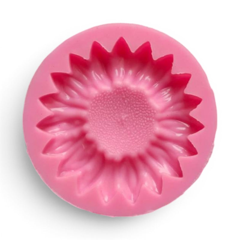 Pink Sunflower Silicone Candle Mould - HCM21736 Niral industries