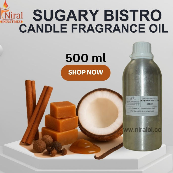 Niral’s Sugary Bistro Candle Fragrance Oil