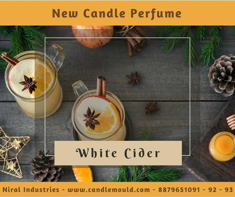Niral’s White Cider Spice Candle Fragrance Oil