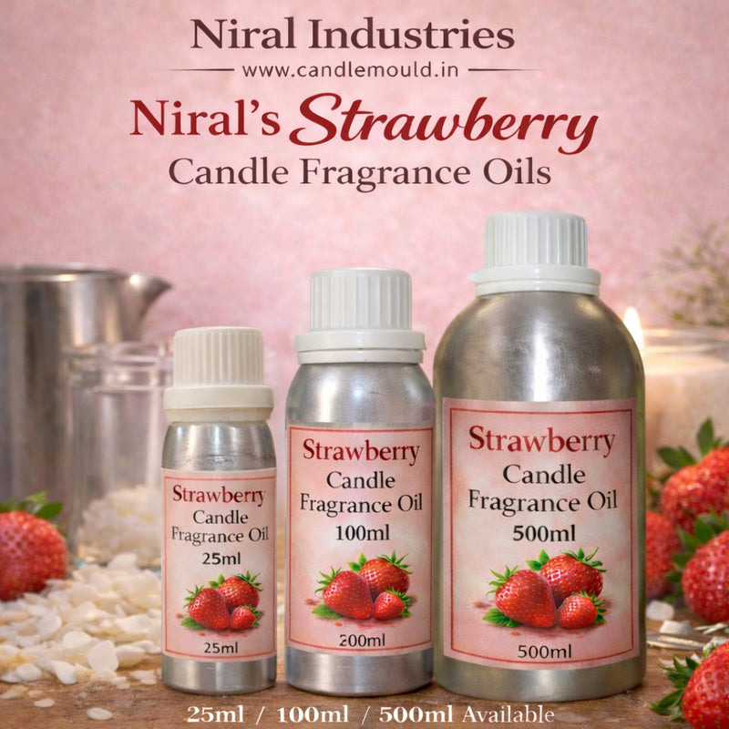 Niral's Strawberry Candle Fragrance Oil