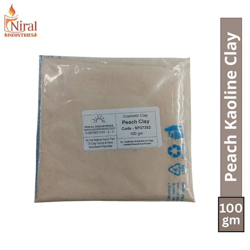 Niral's Peach Kaoline Clay