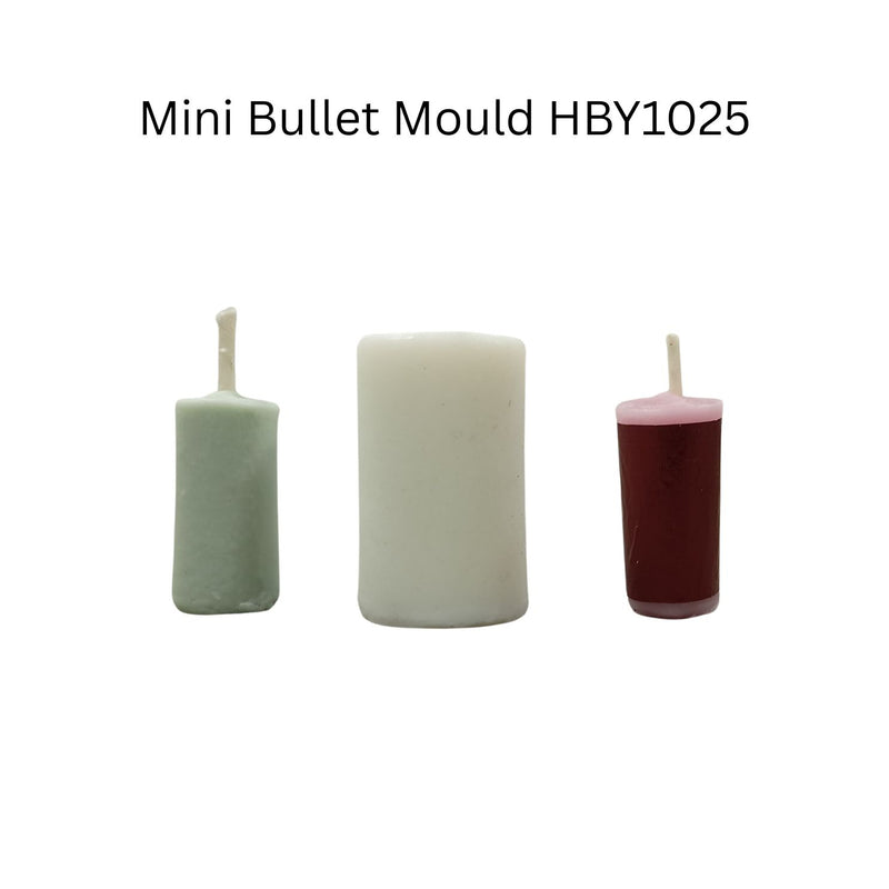 Mini Bullet Candle Mould, HCM22572