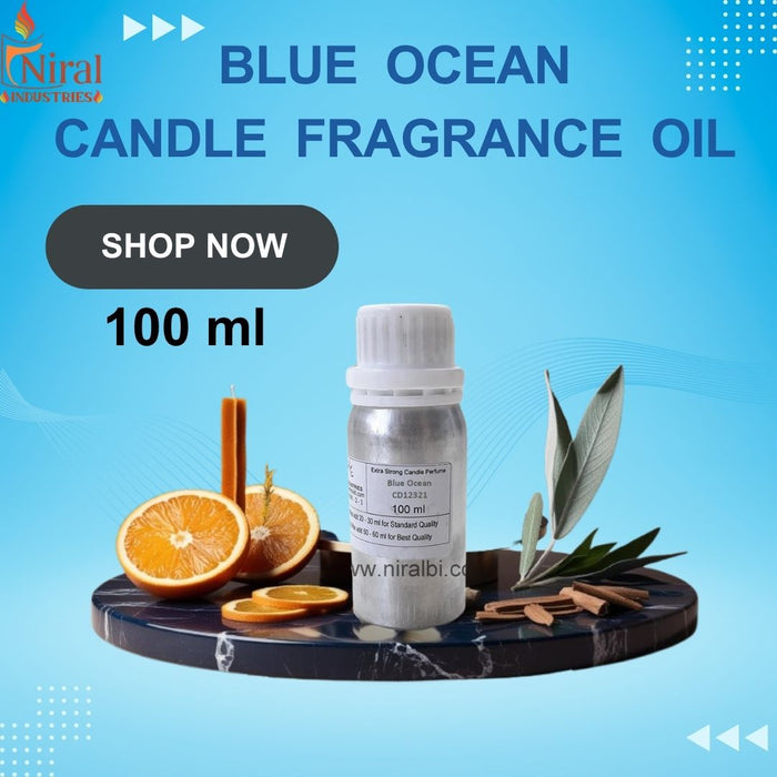 Niral’s Blue Ocean Candle Fragrance Oil