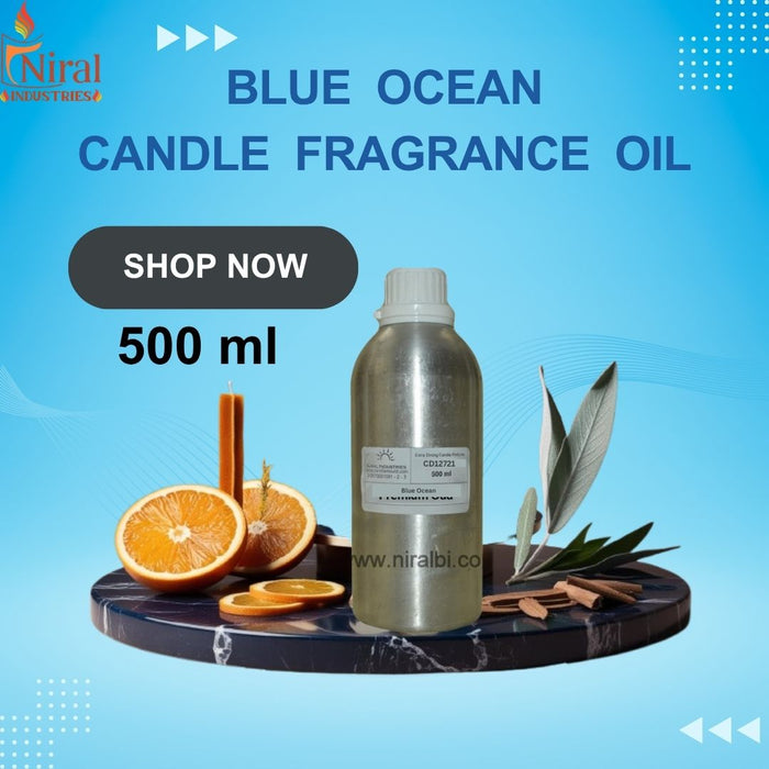 Niral’s Blue Ocean Candle Fragrance Oil