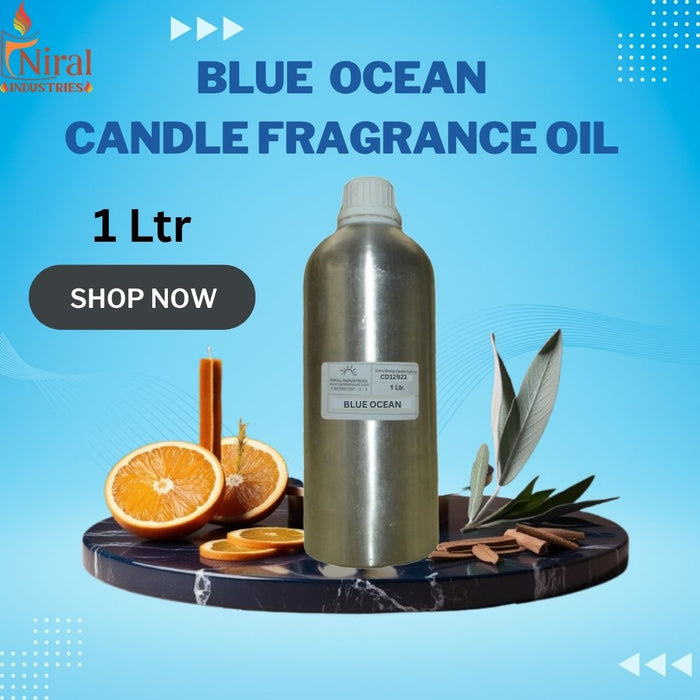 Niral’s Blue Ocean Candle Fragrance Oil