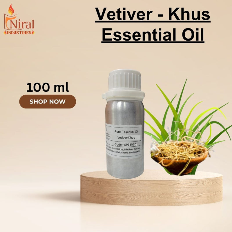 Niral's Vetiver - Khus Essential Oil