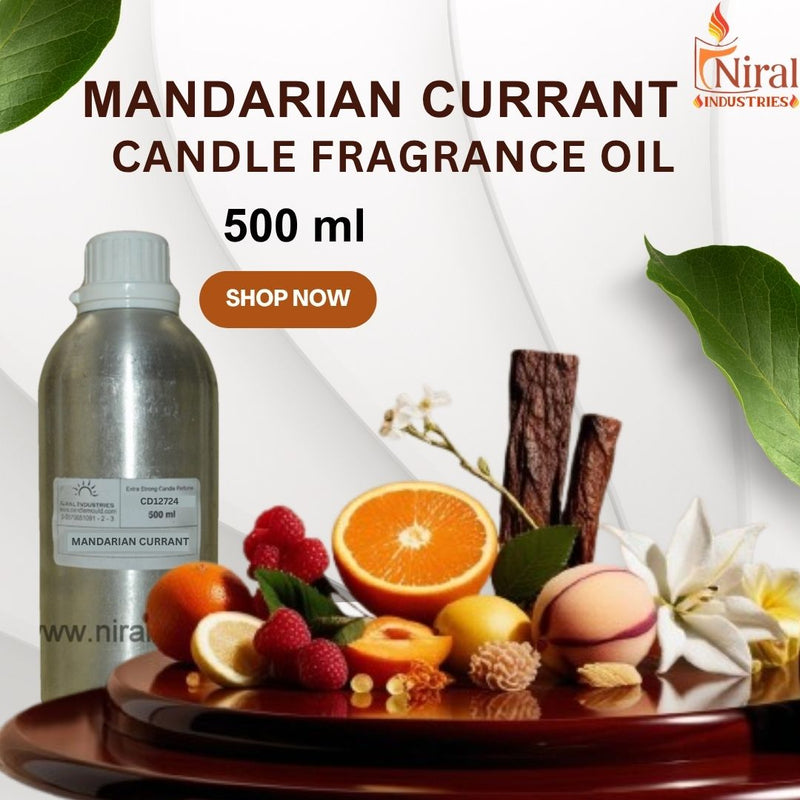 Niral's Mandarian Currant Candle Fragrance Oil