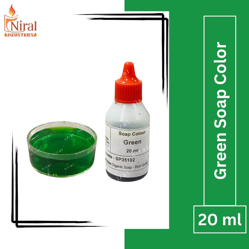 Niral's Green Soap Colour