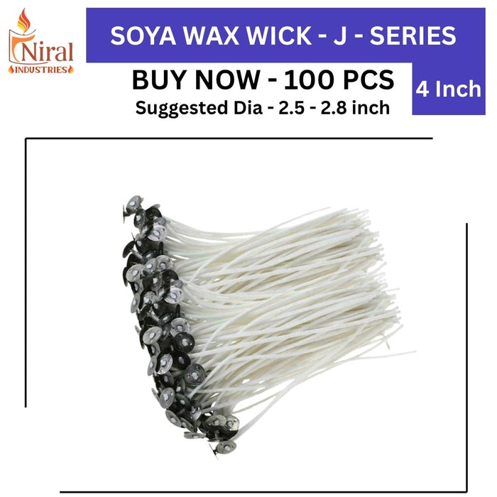 J Series Wick For Soya Wax