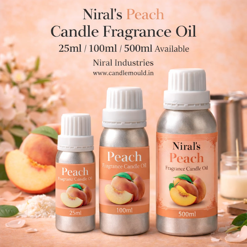 Niral’s Peach Candle Fragrance Oil