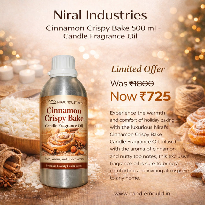 Niral’s Cinnamon Crispy Bake Candle Fragrance Oil
