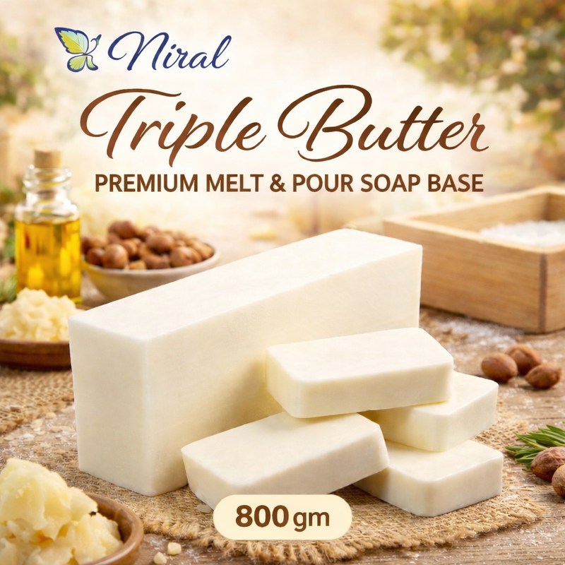 Niral Triple Butter Premium Melt & Pour Soap Base
