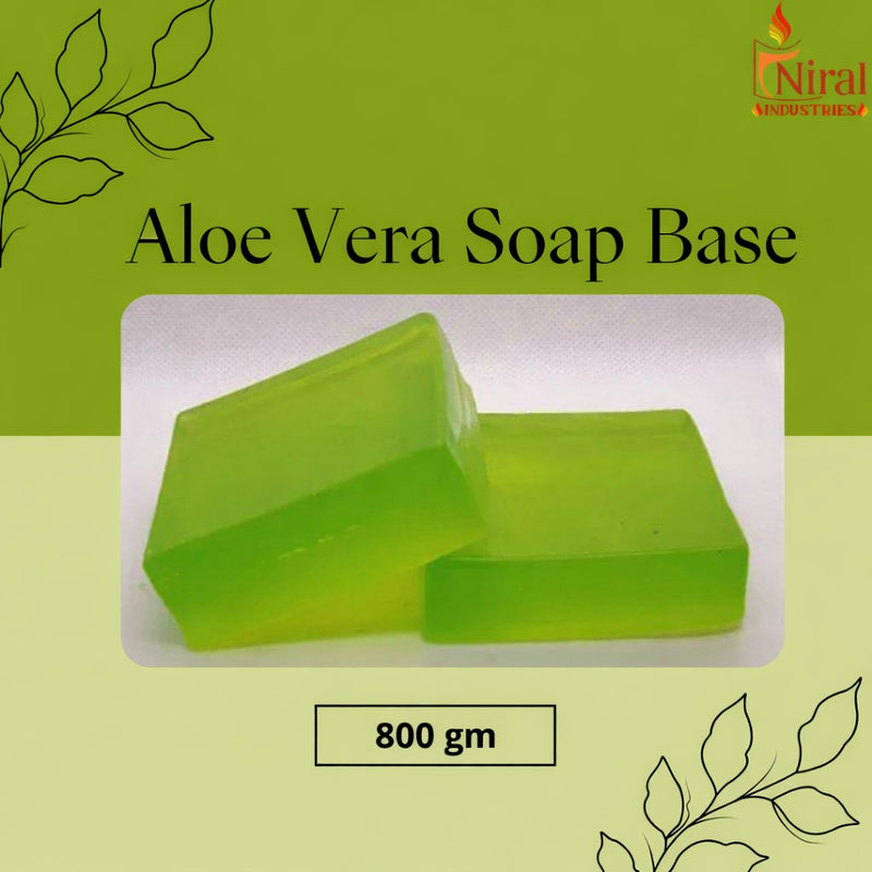 Niral's New Aloe Vera Soap Base