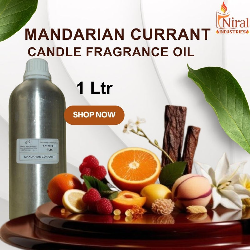Niral's Mandarian Currant Candle Fragrance Oil
