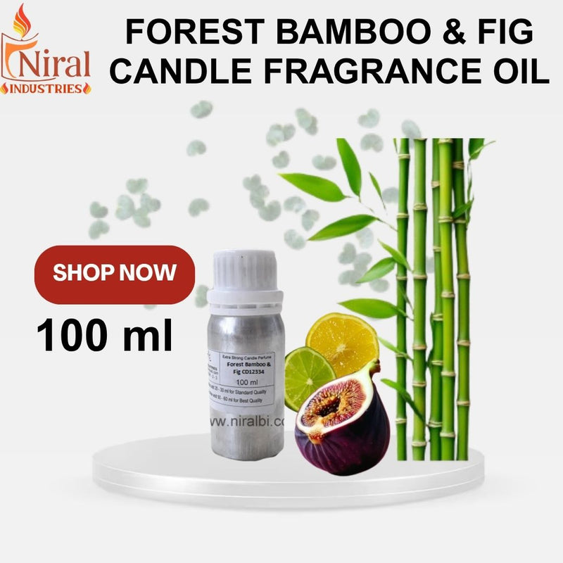 Niral’s Forest Bamboo & Fig Candle Fragrance Oil