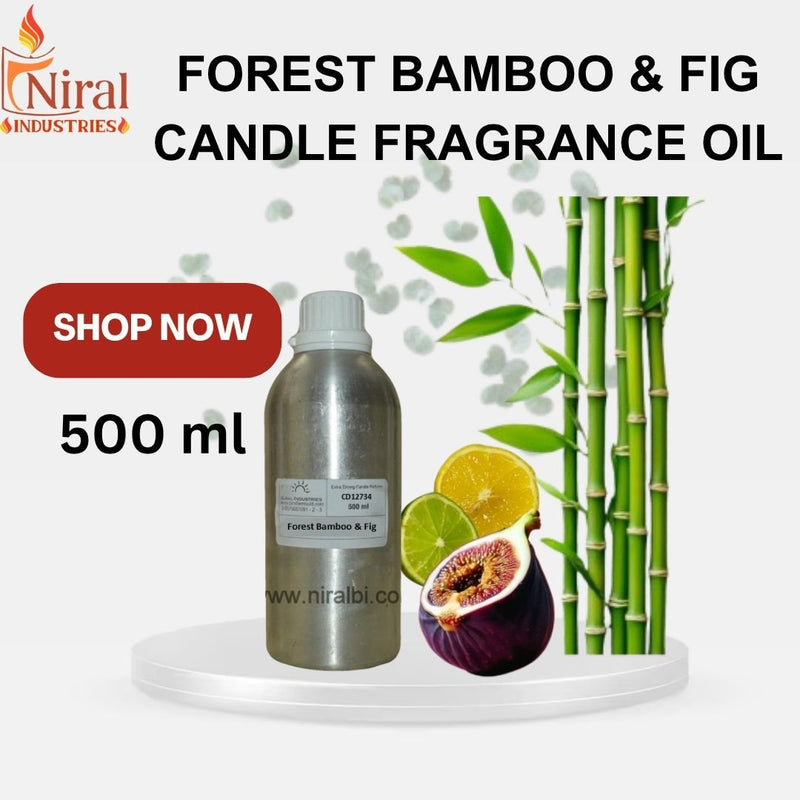 Niral’s Forest Bamboo & Fig Candle Fragrance Oil