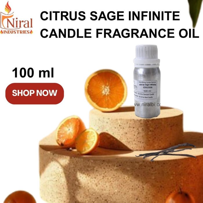 Niral's Citrus Sage Infinite Candle Fragrance Oil