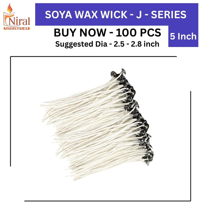 J Series Wick For Soya Wax
