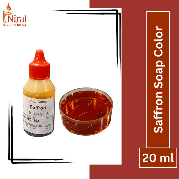 Niral's Saffron Soap Colour