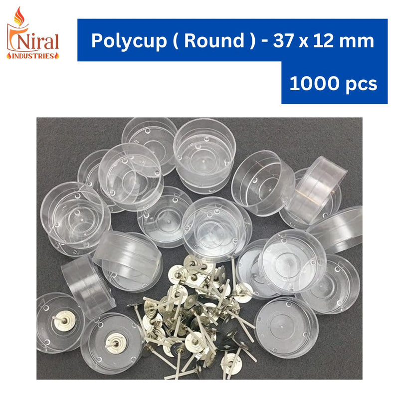 Niral's Poly T - Cup Round 37 x 12 mm Niral industries