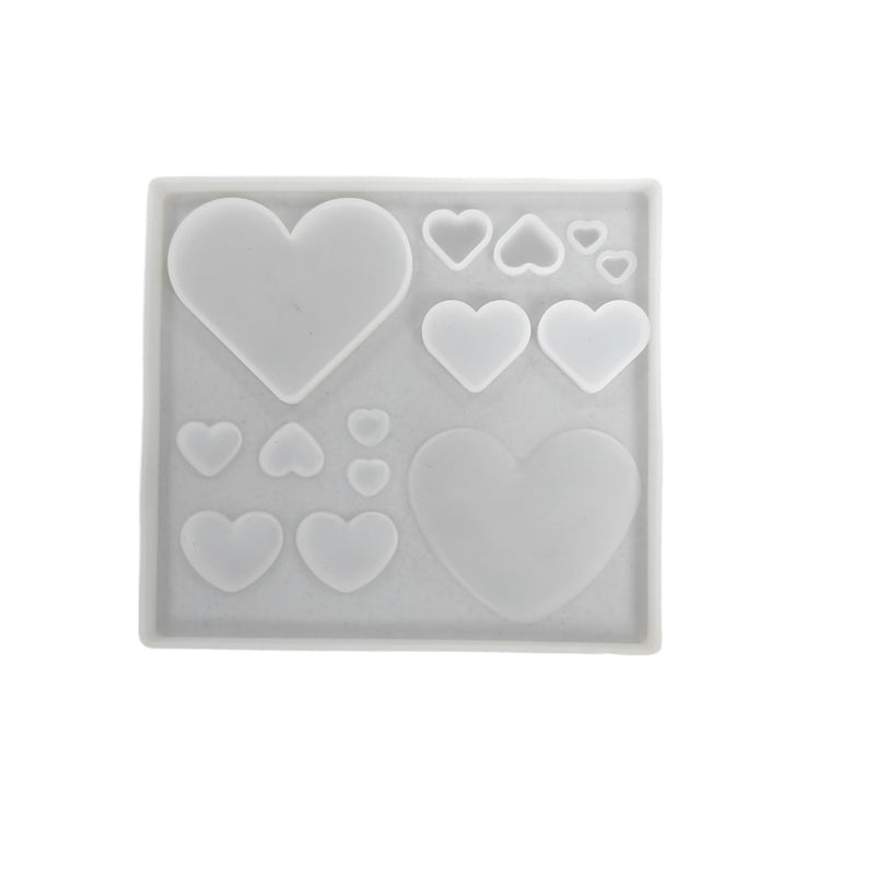 6 Cavity Resin Earring Mould - RC71204 Niral industries