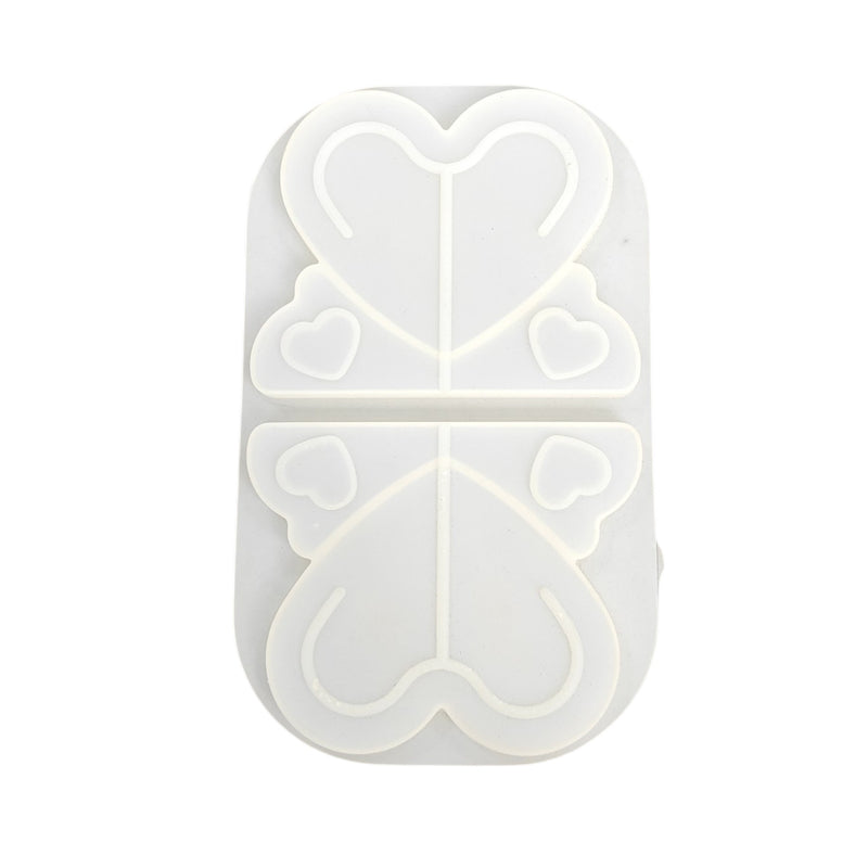 2 Heart Resin Frame With Stand - RC71352 Niral industries