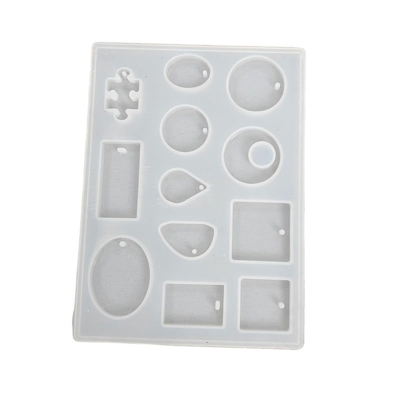 Jewelry / Earring Resin Earring Set 4 Pc Mould - RC71203 Niral industries