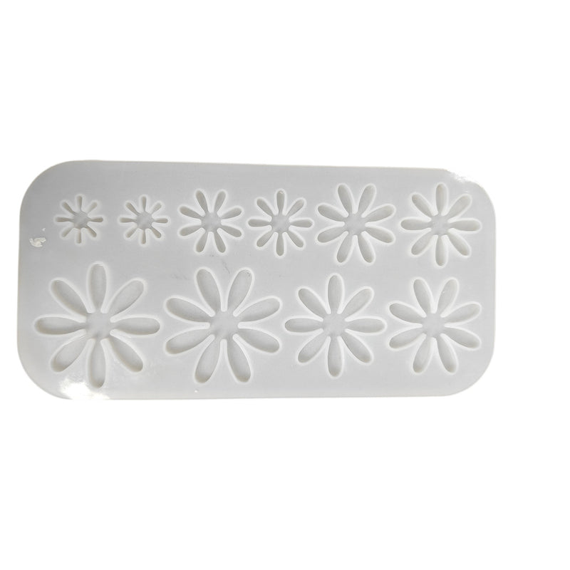 10 Flower Resin Silicone Mould - RC71502 Niral industries
