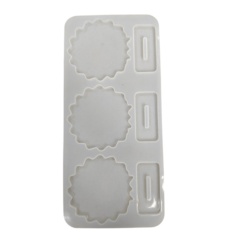 Round Coaster With Stand 4 Inch - RC71350 Niral industries