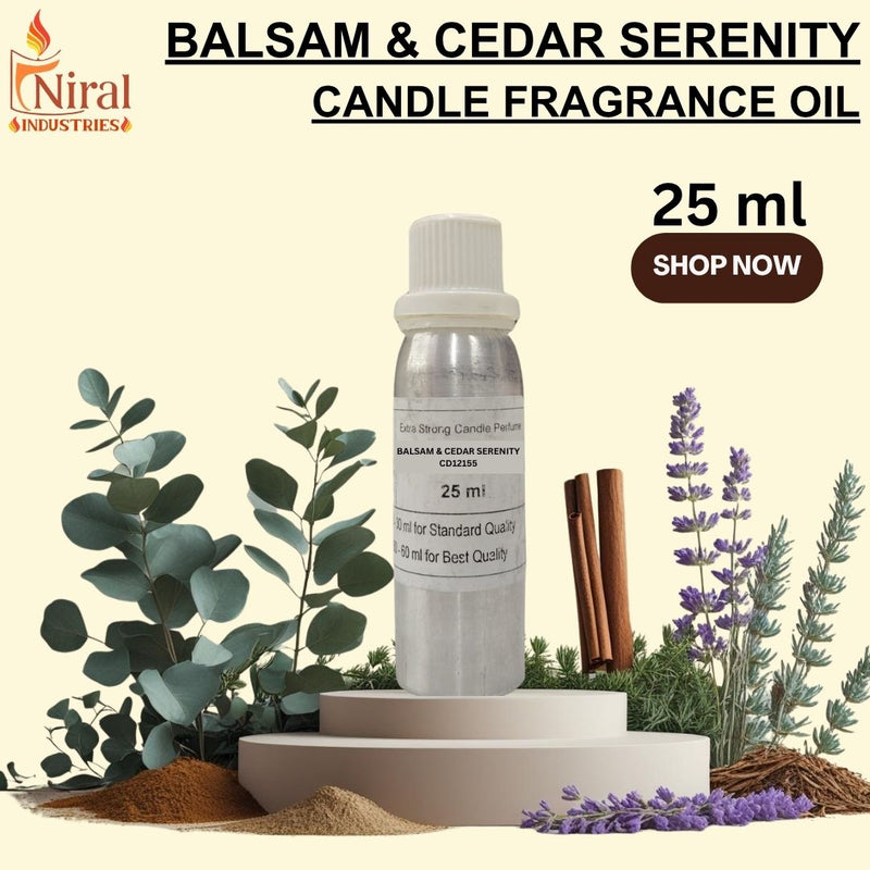 Balsam & Cedar Serenity Candle Fragrance Oil