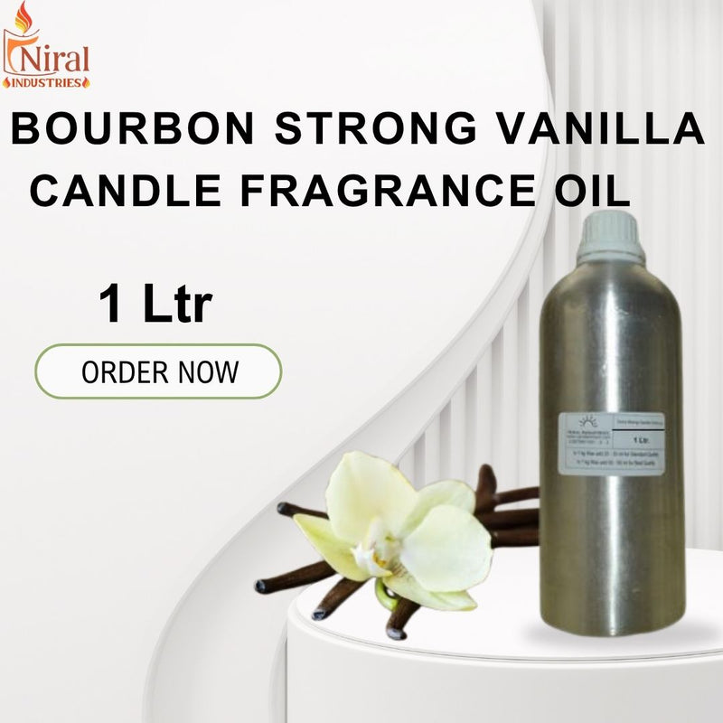 Niral’s Bourbon Strong Vanilla Candle Fragrance Oil