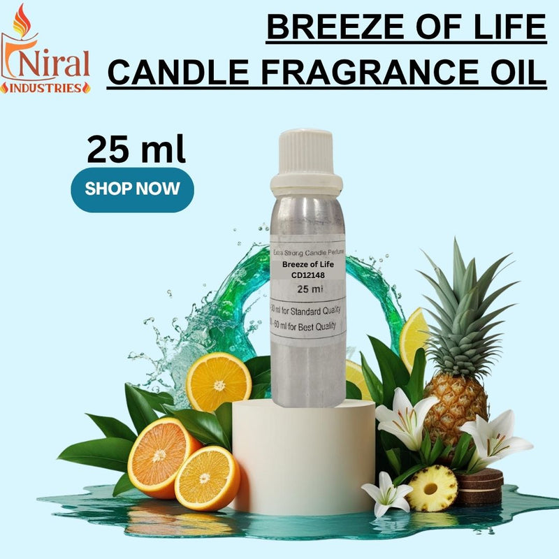 Niral’s industries Breeze of Life Candle Fragrance Oil (New)