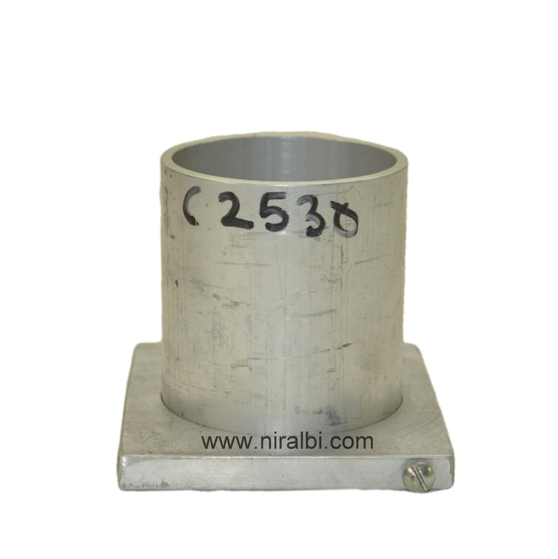 Niral's Geometry Aluminum Cylinder Dia 2.5 inch - Ht 3 inch
