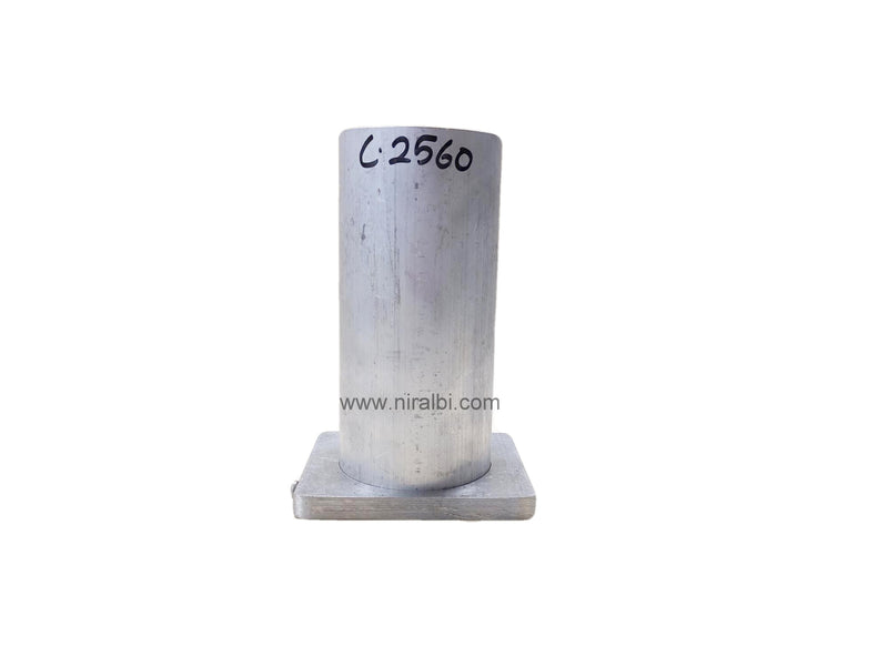 Niral's Geometry Aluminum Cylinder Dia 2.5 inch - Ht 6 inch