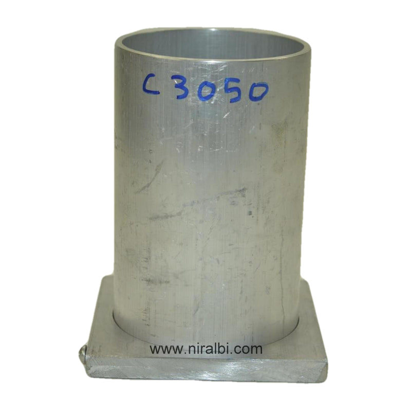 Niral's Geometry Aluminum Cylinder Dia 3 inch - Ht 5 inch