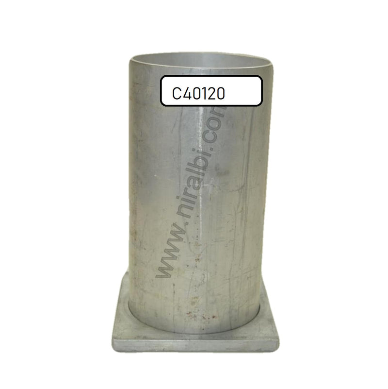 Niral's Geometry Aluminum Cylinder Dia 4 inch - Ht 12 inch