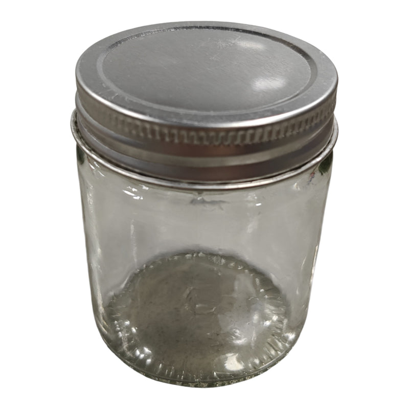 Glass Jar with Silver Screw - CD13603 Niral Industries