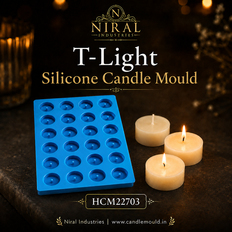 T-Light Silicone Candle Mould - HCM22703 Niral industries
