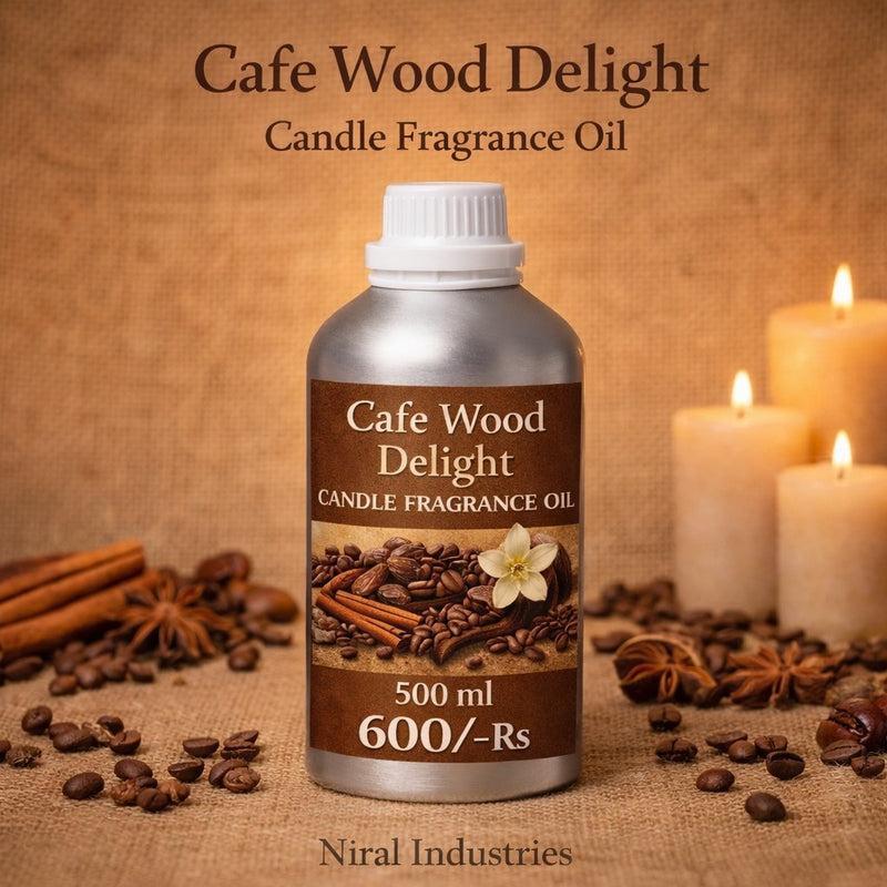 Cafe Wood Delight Candle Fragrance Oil Niral Industries