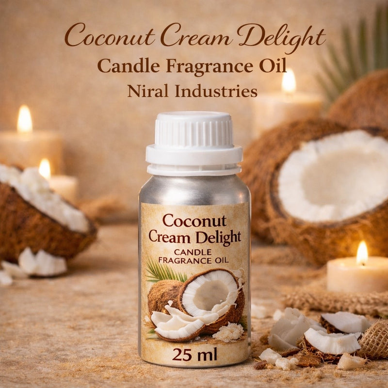 Coconut Cream Delight Candle Fragrance Oil Niral Industries
