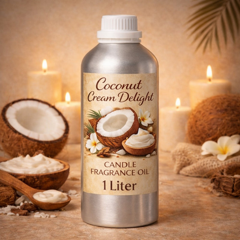 Coconut Cream Delight Candle Fragrance Oil Niral Industries