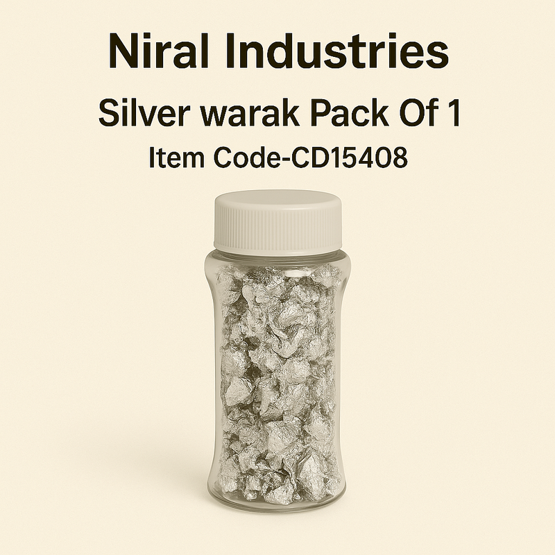 Silver Warak CD15408, Niral Industries.