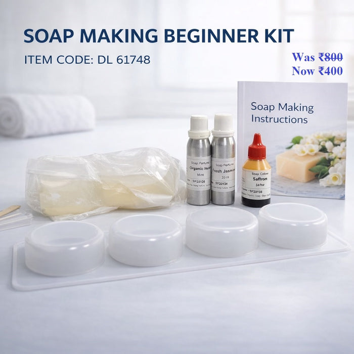 Soap Making Beginner Kit-DL61748 Niral Industries.