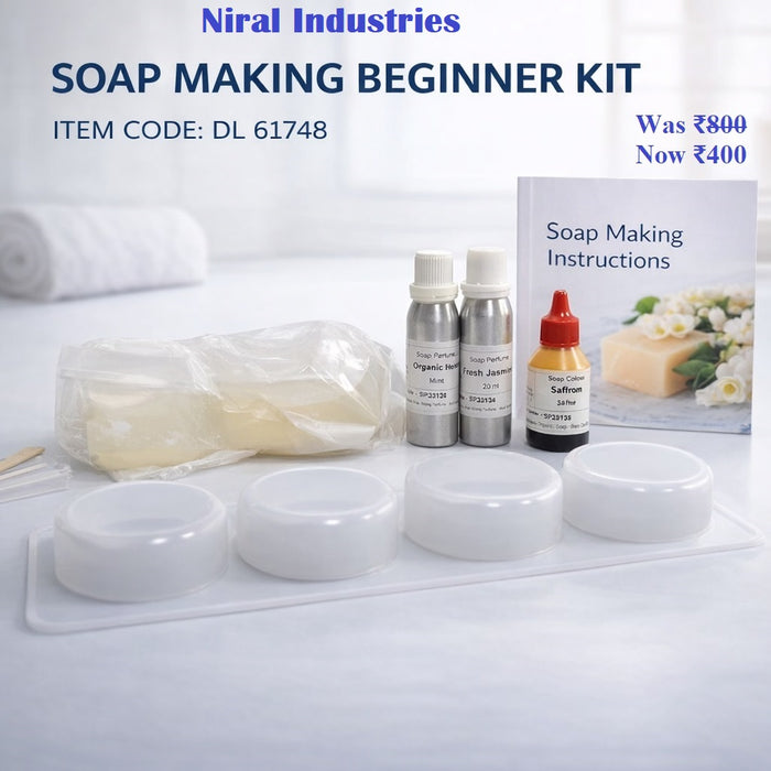 Soap Making Beginner Kit-DL61748 Niral Industries.