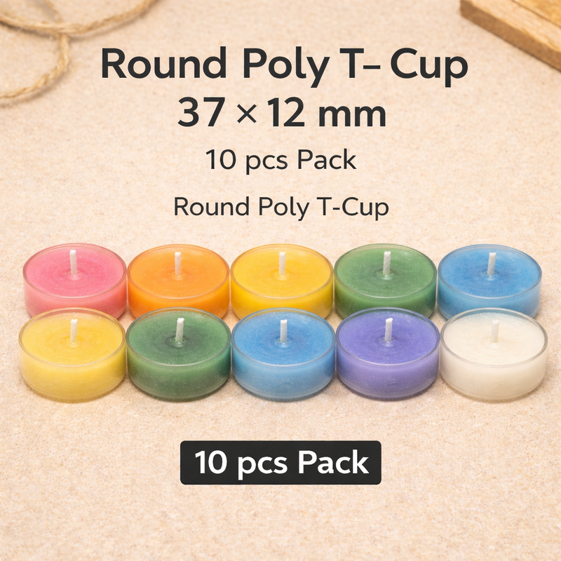 Niral's Poly T - Cup Round 37 x 12 mm Niral industries