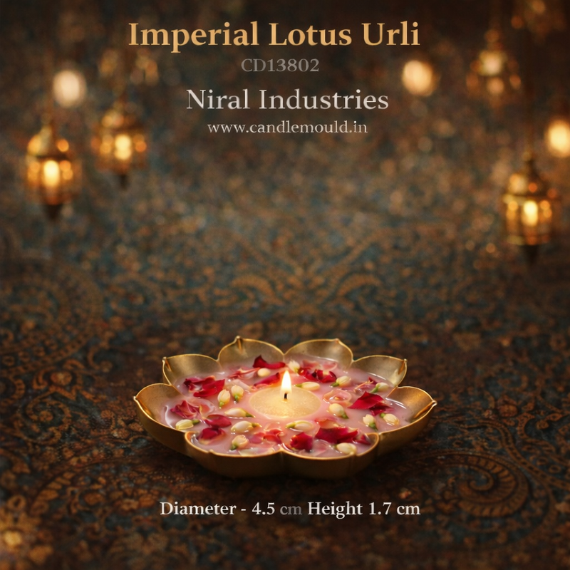 Imperial Lotus Urli (4.5Inch) CD13802