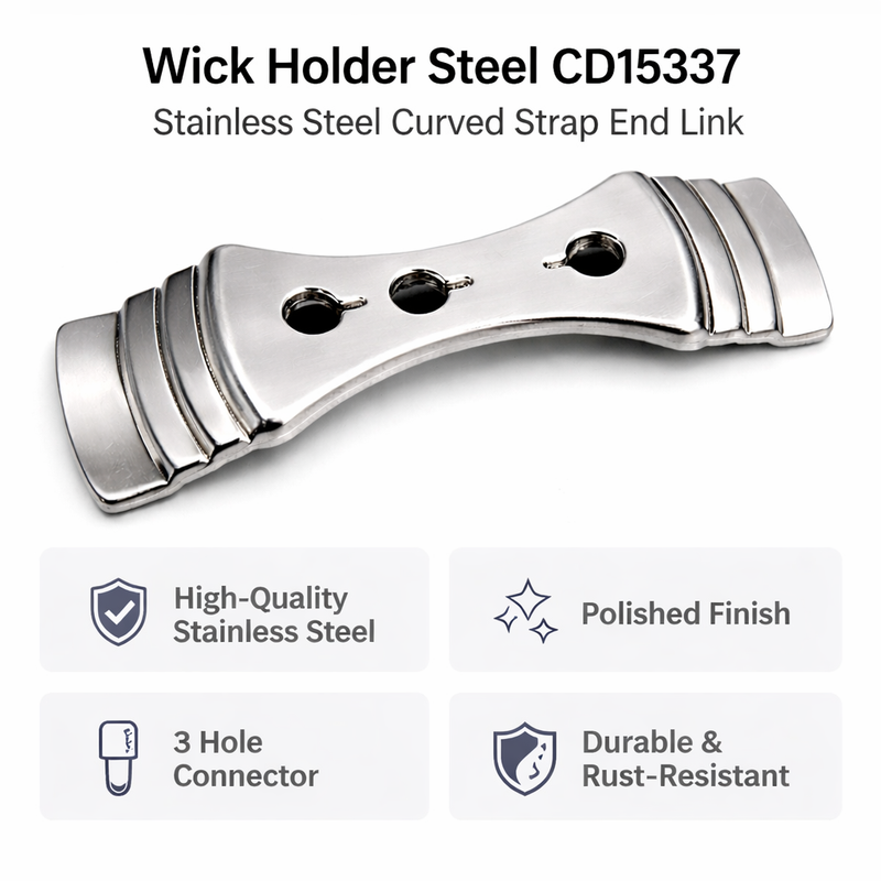 Wick Holder Steel 4 Inch Niral Industries