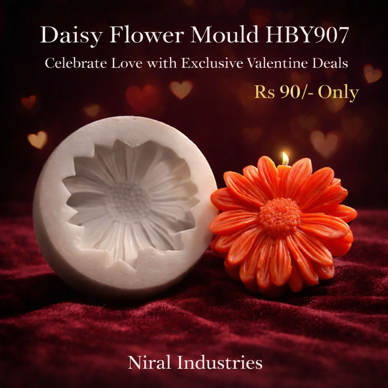Daisy Flower Mould HBY907, Niral Industries.