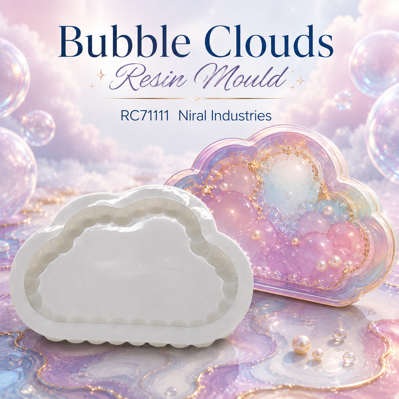 Bubble Clouds Resin Mould RC71111 Niral Industries